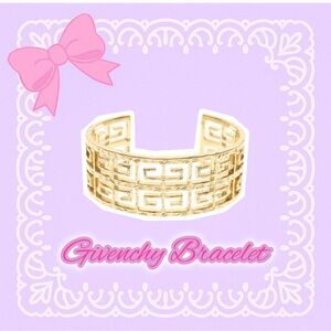 Givenchy Gold Logo Bracelet